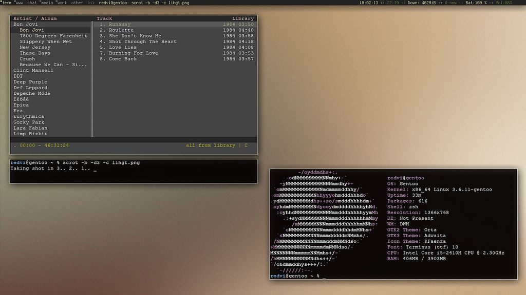 Команды для халф лайф 2. Gentoo DWM. Gentoo Linux. Linux Arch Gentoo. DWM Linux.