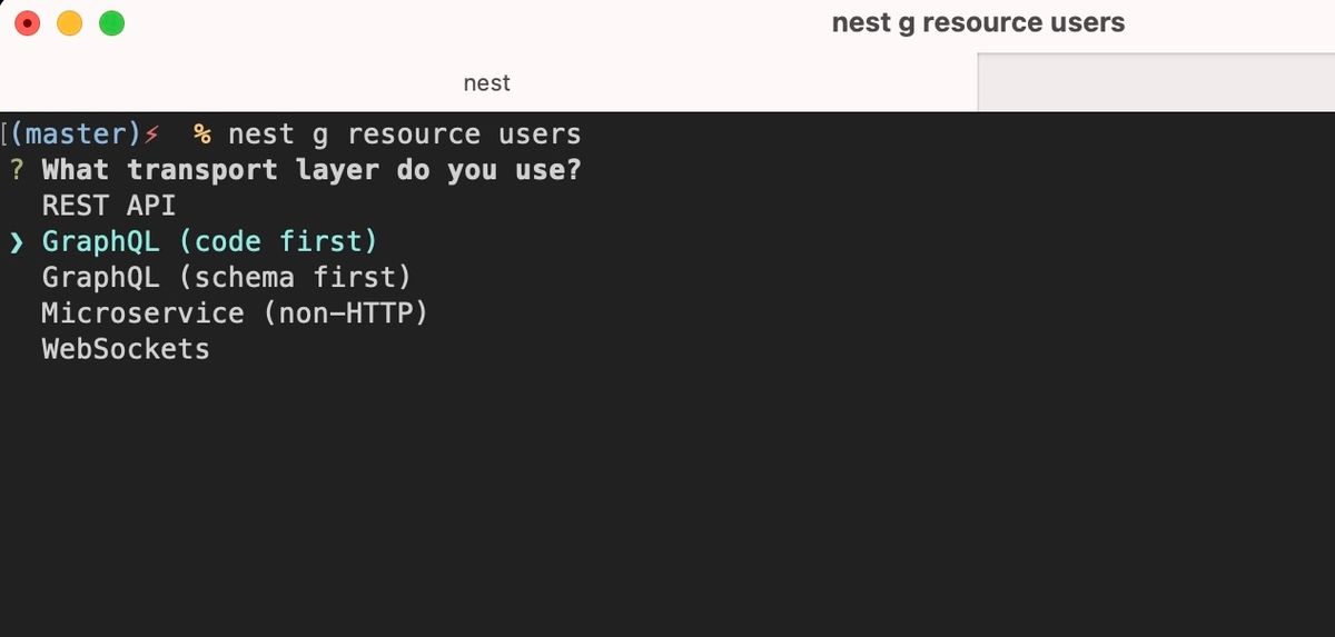 "Nest resource"